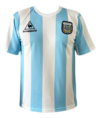 Camiseta Argentina 1986 Mundial 86 Titular Retro
