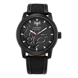 Reloj Citizen Eco Drive Marvel Venom Bm8477-04w Original Color De La Correa Negro Color Del Bisel Negro Color Del Fondo Negro