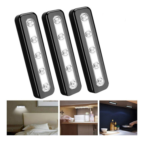 Luz De Gabinete Inalámbrico Led Cocina Dormitorio Cajón Luz