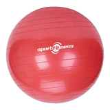 Balón Pelota Pilates Yoga 75 Cms. Sport Fitness Balance Color Rojo