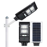 Luminaria Led 40w C/panel Solar Lampara Alumbrado Publico