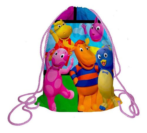 10 Morralito Dulcero Bolo Fiesta Infantil Backyardigans