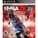 Jogo Ps3 Nba 2k15 Físico