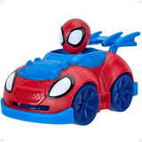 Brinquedo Spidey Homem Aranha Lança Disco Carrinho Marvel