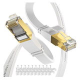 Cable De Internet Lan  - 30 Pies Blanco