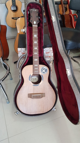 Violão Elétrico Tandler Luthier Maciço Com Pré Fishman Case