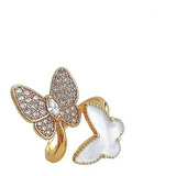 Anillo Abierto Mujer Mariposa Flash Ajustable J154 Básico