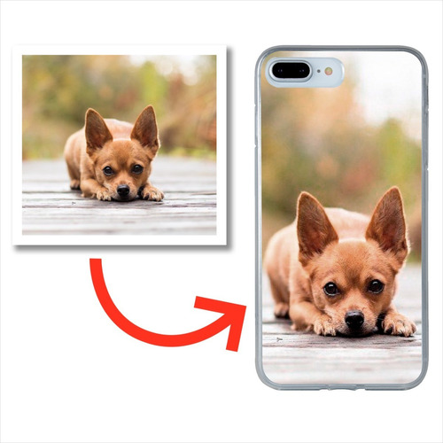 Funda Para iPhone Personalizada Con Tu Foto Imagen Favorita