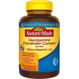 Glucosamina Condroitina Msm 1500 Mg Con Vitamina D Tabletas Sabor Sin Sabor