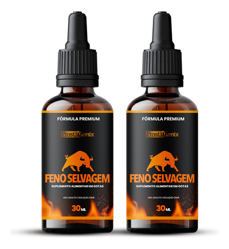 2 Feno Selvagem 30ml - Mesmo Do Site Oficial 