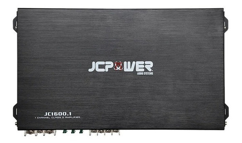 Amplificador Monoblock Jc Power Jc1600.1 Para Woofer