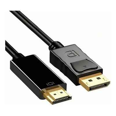 Cable Convertidor Displayport A Hdmi Hd 1080p 1.8m | Meses sin interés