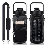  Bolso + Botella Agua 2l Motivacional Deportiva 