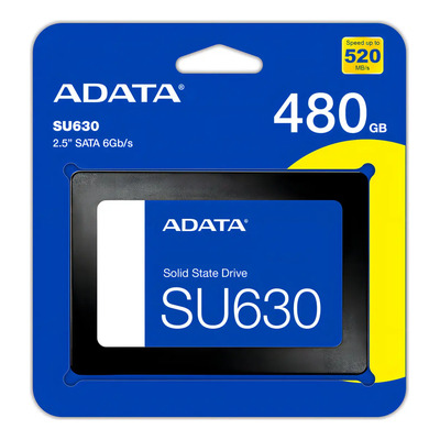 Ssd Adata Su630 480gb 2.5 Sata Iii 520\u002F450 Mb\u002Fs Asu630ss-480 | Envío gratis