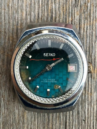 Reloj Seiko Calendar Cal. Bf 866 Antigmanetic , Funciona.