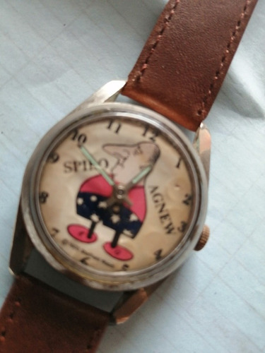 Reloj Vintage Spiro Agnew Cuerda 