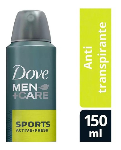 Dove Men Desodorante Aerosol Sport Active Fresh 150ml