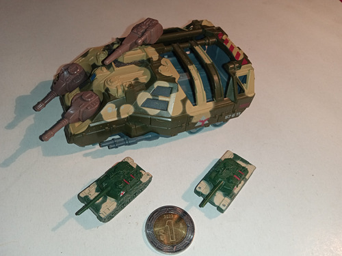 Mega Force Tanque Militar. 1989 Kenner. No Es Micromachines.