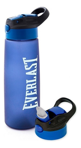 Botella Deportiva Everlast Pico Retractil 800ml Cod 10924 Color Azul