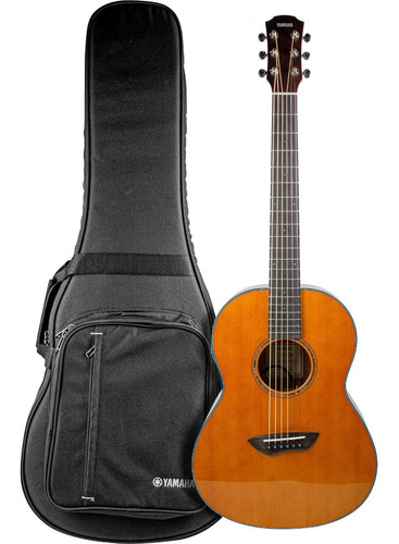 Violão Parlor Yamaha Transacoustic Csf-ta Aço C/ Gig Bag