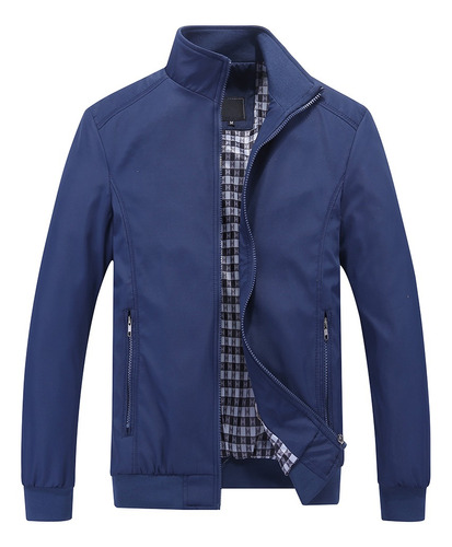 Chaqueta Rompeviento Cloudstyle Casual Biker Hombre Negocio