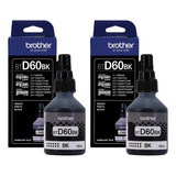 Kit De 2 Tintas Brother Originales Negras Btd60 T510 T310