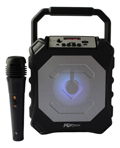 Radio Parlante Recargable Bluetooth Original Micrófono 10w