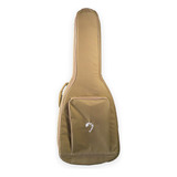 Bag Premium Ponto Do Musico Bege Capa Acolchoada Violão Folk