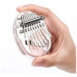 Mini Kalimba De Acrílico Piano De Pulgar 8 Teclas