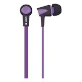 Fone De Ouvido Intra Auricular Oex Fn203 Roxo E Preto