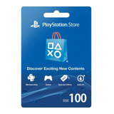 Cartão Psn Malasia 100 Rm - Código Psn Malaysia