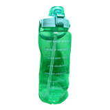 Botella Termo Shaker Con Medidor Motivacional Deportivo 2l.