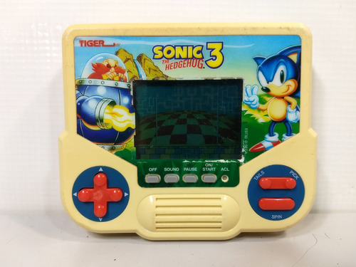 Mini Game Tec Toy Sonic 3 The Hedgehog Original Defeito Leia