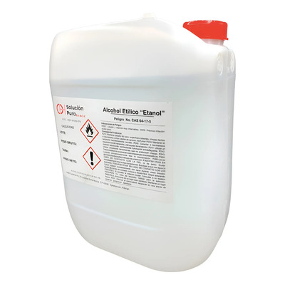 Alcohol Etílico 96° Potable De Caña 20 L Envío Gratis Meses | MercadoLibre