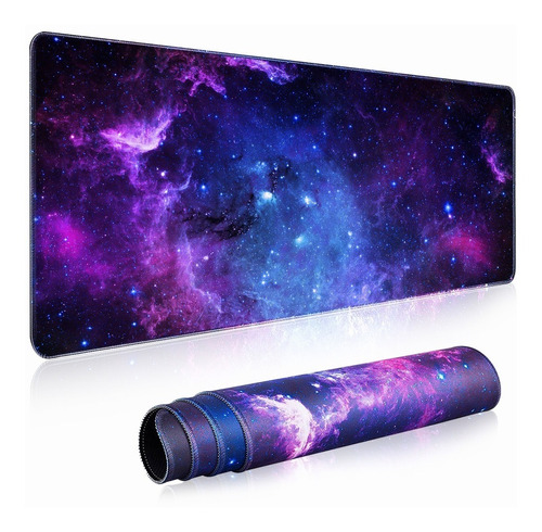 Mouse Pad Galaxia Alfombrilla Raton Antideslizante 80x30cm