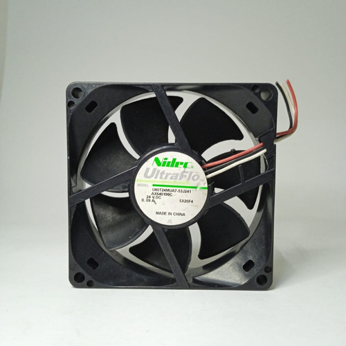 Micro Ventilador Fan 24v 80x80x25 Rolamento Silencioso