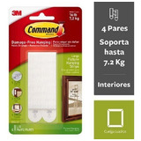 Tira Abrojo Grande Para Colgar Blanco Command 3m