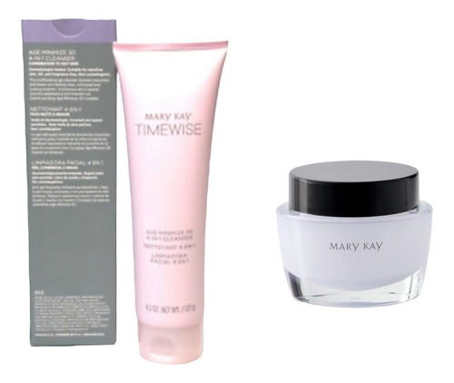 Crema Humectante Intensiva Mary Kay + Limpiador 4 En 1 Tw 3d