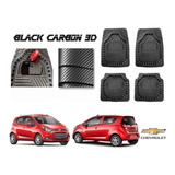 Tapetes Premium Black Carbon 3d Chevrolet Beat Hb 18 A 22