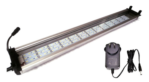 Luz Led Iluminador Acuario Plantado Pecera Potente 50w 90cm