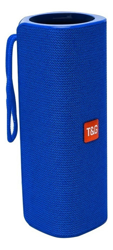 Parlante Inalambrico Portatil Bluetooth Tg-531 Color Azul