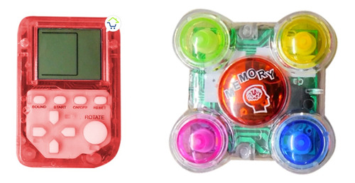 Mini Consola +juego De Memoria Portable Llavero 8s5b