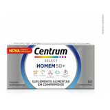 Centrum Select Homem 50+ De A A Zinco 60 Suplemento Vitamíni