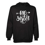 Buzo Canguro Hermana Mayor Big Sister Hoodie