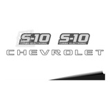 Calcos Chevrolet S10 Turbo Electronic Kit Portón 2010 Juego