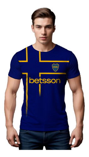 Camiseta Boca Juniors 2024 Homenaje A Suecia Fut094