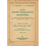 Solfeo Folklorico Argentino - Galeano - Bareilles   1952