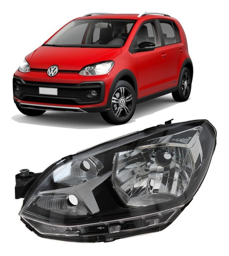 Optica Volkswagen Cross Up 2017 2018 2019 2020 Izquierda