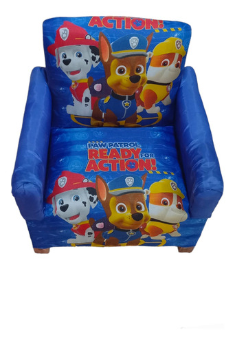 Sillón Infantil Para Niños De Personajes Barbie Paw Patrón