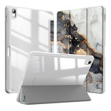 Funda Para iPad Air 4 Y Air 5 Smart Marmol Blanco